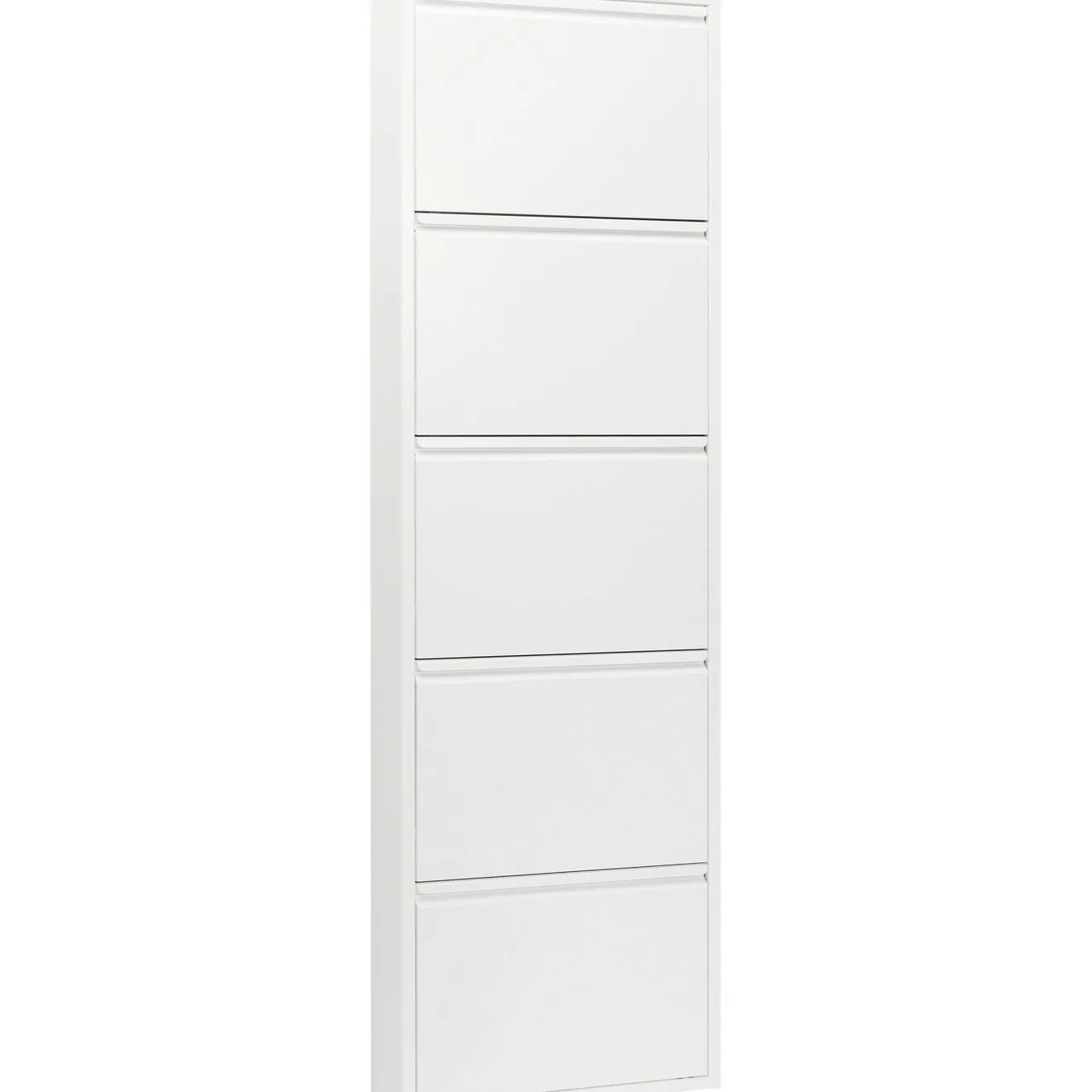 KARE Design Rangements À Chaussures Rabattables|Meuble À Chaussures Caruso 5 Blanc