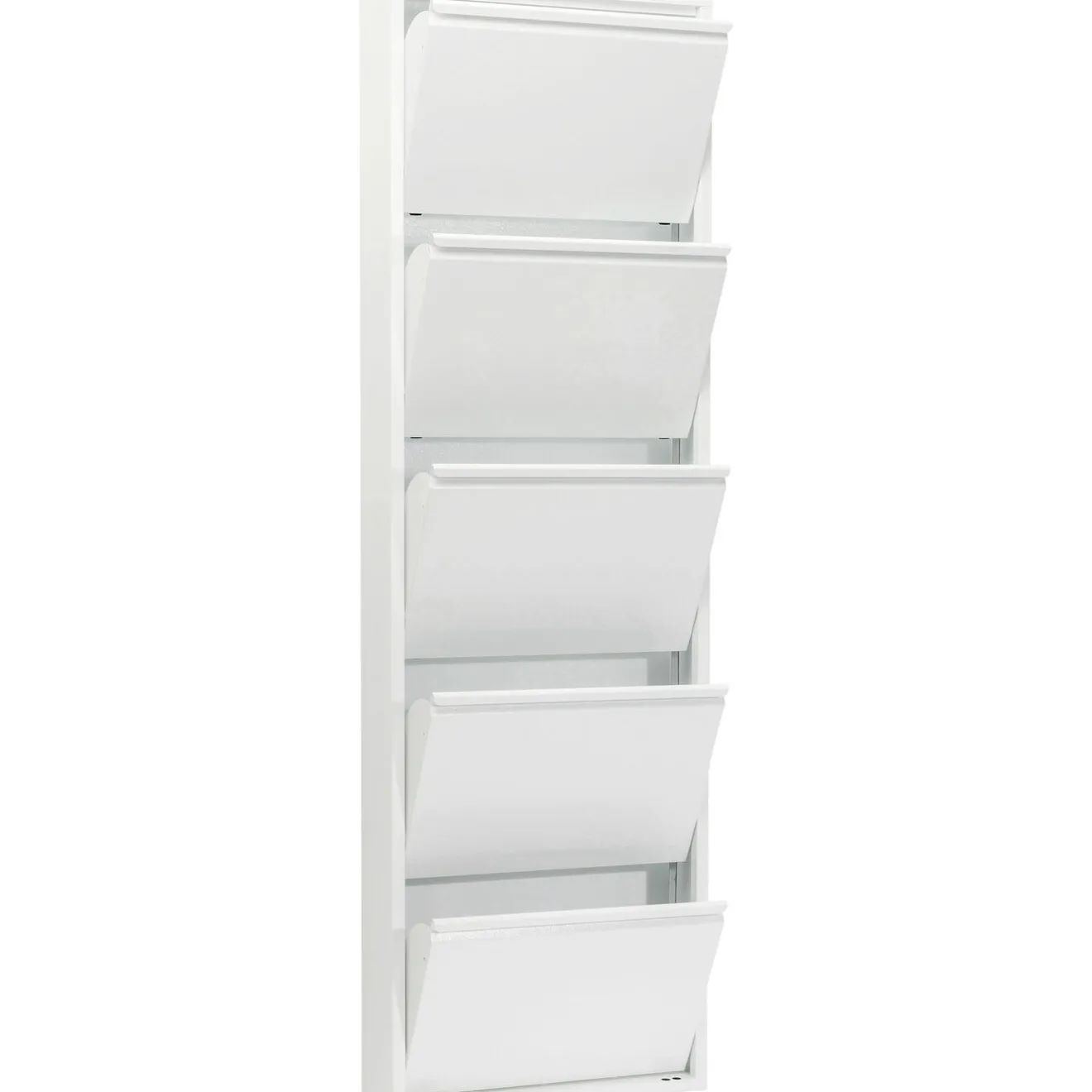 KARE Design Rangements À Chaussures Rabattables|Meuble À Chaussures Caruso 5 Blanc