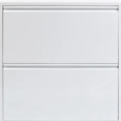 KARE Design Rangements À Chaussures Rabattables|Meuble À Chaussures Caruso 2 Double Blanc