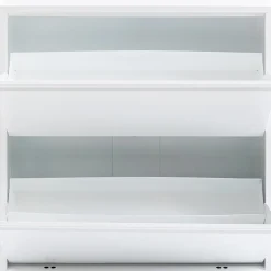 KARE Design Rangements À Chaussures Rabattables|Meuble À Chaussures Caruso 2 Double Blanc