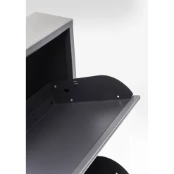 KARE Design Rangements À Chaussures Rabattables|Meuble À Chaussures Caruso 3 Anthracite (Mo)