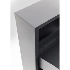 KARE Design Rangements À Chaussures Rabattables|Meuble À Chaussures Caruso 3 Anthracite (Mo)