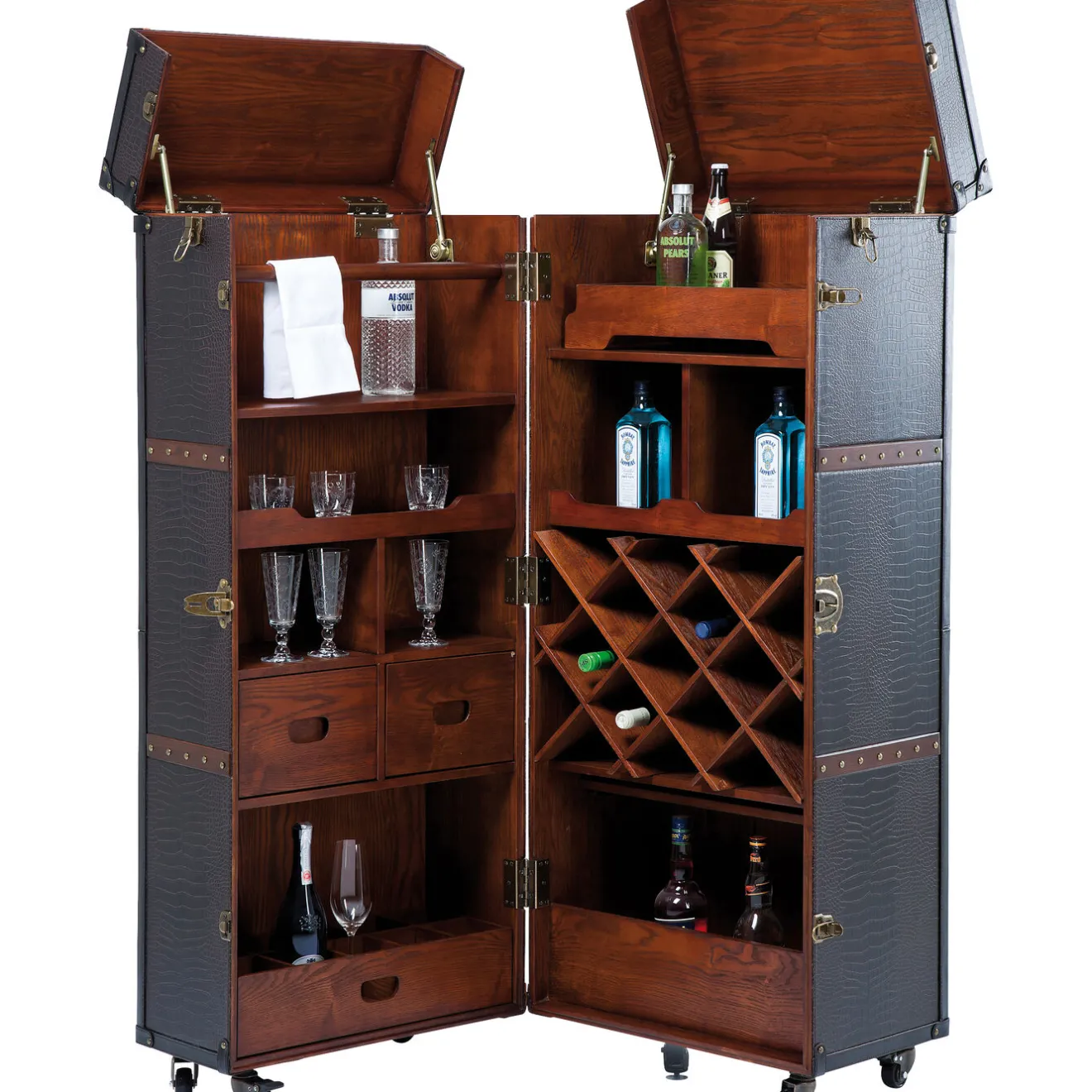 KARE Design Meubles De Bar|Meuble Bar Globetrotter