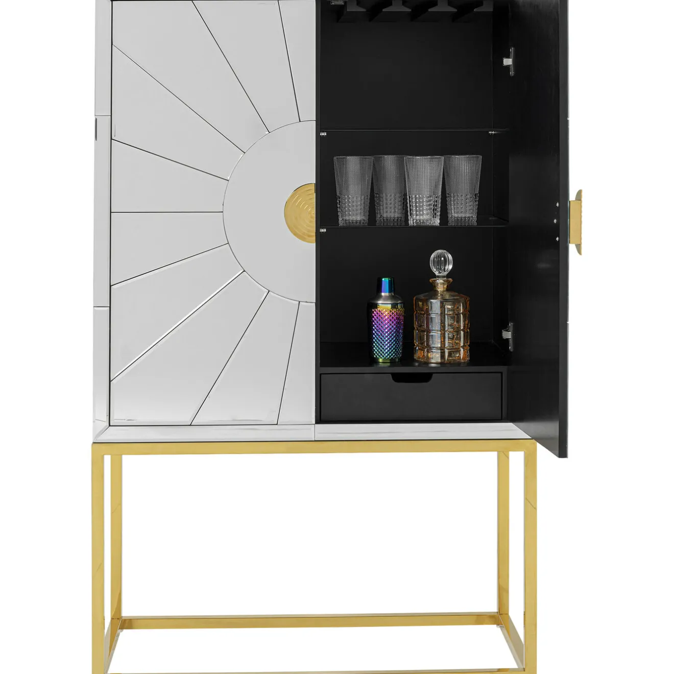 KARE Design Meubles De Bar|Meuble Bar Queen 91X147Cm