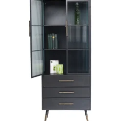 KARE Design Vitrines|Meuble Haut La Gomera 2-Portes/3-Tiroirs