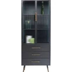 KARE Design Vitrines|Meuble Haut La Gomera 2-Portes/3-Tiroirs