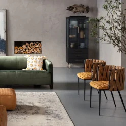 KARE Design Vitrines|Meuble Haut La Gomera 2-Portes/3-Tiroirs