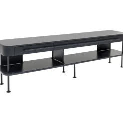 KARE Design Buffets Bas|Meuble Tv Montieri Anthracite 160X47Cm