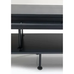 KARE Design Buffets Bas|Meuble Tv Montieri Anthracite 160X47Cm