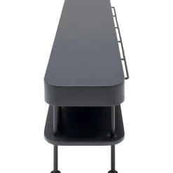 KARE Design Buffets Bas|Meuble Tv Montieri Anthracite 160X47Cm