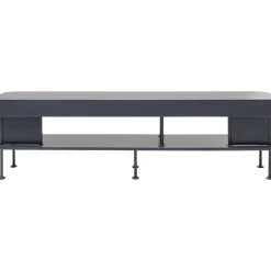 KARE Design Buffets Bas|Meuble Tv Montieri Anthracite 160X47Cm