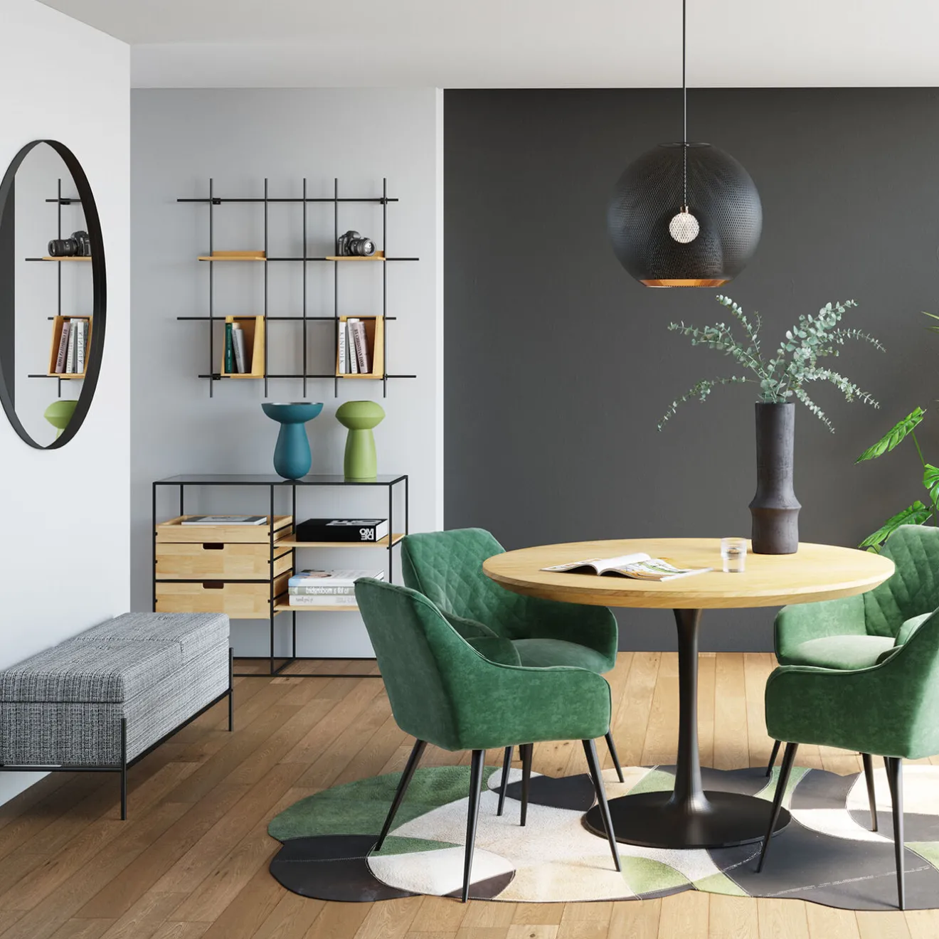 KARE Design Miroirs Muraux|Miroir Bella O100Cm