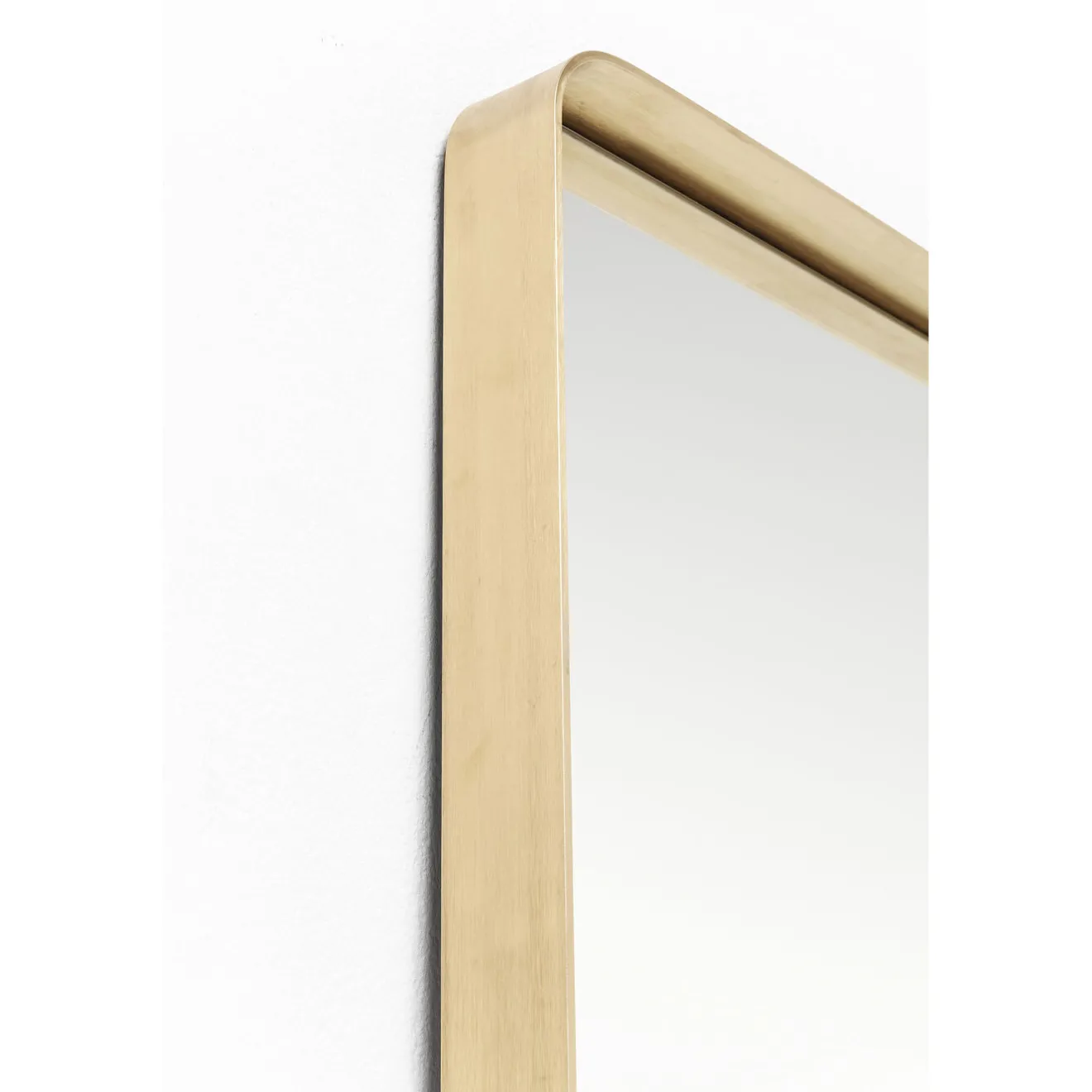 KARE Design Miroirs Muraux|Miroir Curve Mo Laiton 70X200Cm