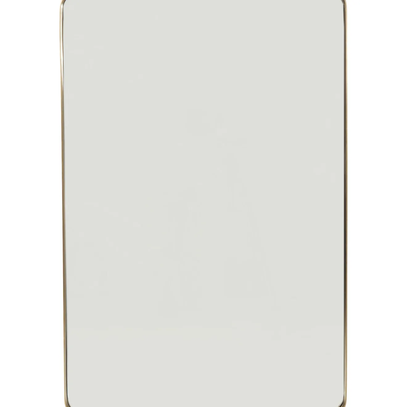 KARE Design Miroirs Muraux|Miroir Curve Rectangulaire Laiton 80X120Cm
