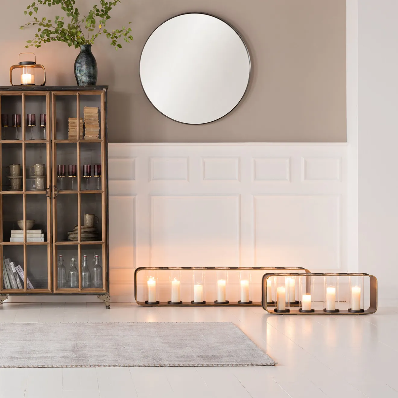 KARE Design Miroirs Muraux|Miroir Curve Rond Acier Nature O100Cm