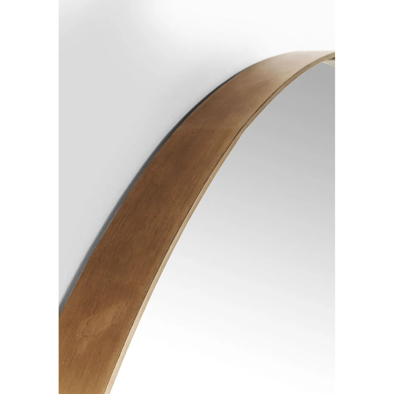 KARE Design Miroirs Muraux|Miroir Curve Rond Cuivre O100Cm