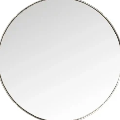 KARE Design Miroirs Muraux|Miroir Curve Rond Inox O100Cm