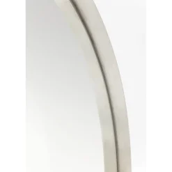 KARE Design Miroirs Muraux|Miroir Curve Rond Inox O100Cm