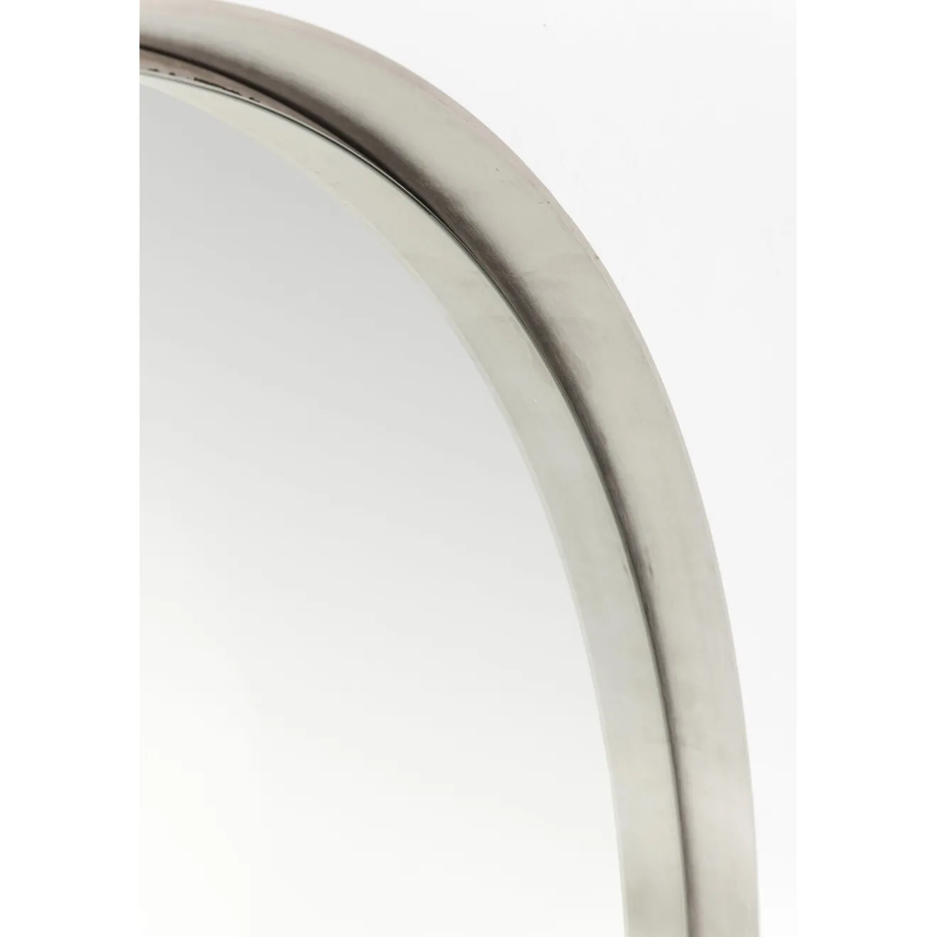 KARE Design Miroirs Muraux|Miroir Curve Rond Inox O100Cm