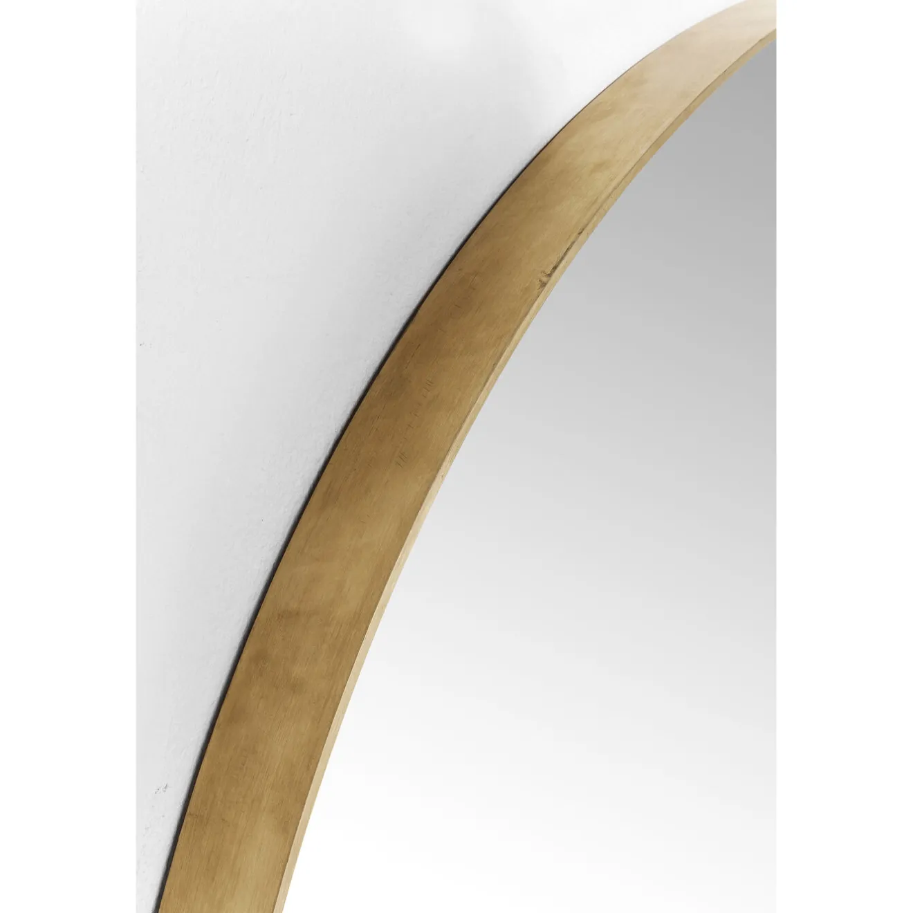 KARE Design Miroirs Muraux|Miroir Curve Rond Laiton O100Cm
