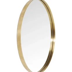 KARE Design Miroirs Muraux|Miroir Curve Rond Laiton O100Cm