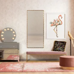 KARE Design Miroirs Muraux|Miroir Hipster Bamboo 80X180Cm