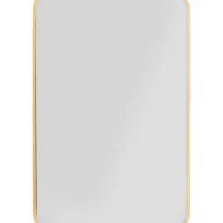 KARE Design Miroirs Muraux|Miroir Jetset Carre Dore 94X64Cm
