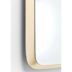 KARE Design Miroirs Muraux|Miroir Jetset Carre Dore 94X64Cm