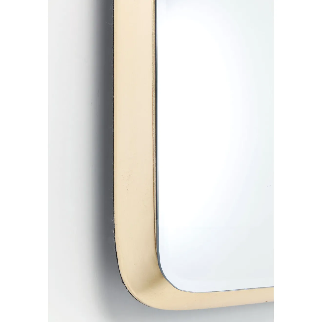 KARE Design Miroirs Muraux|Miroir Jetset Carre Dore 94X64Cm