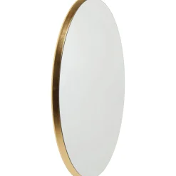 KARE Design Miroirs Muraux|Miroir Jetset Ovale Dore 94X64Cm