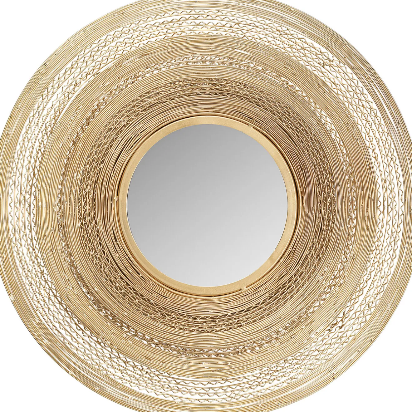 KARE Design Miroirs Muraux|Miroir Mural Fold Wire O61Cm