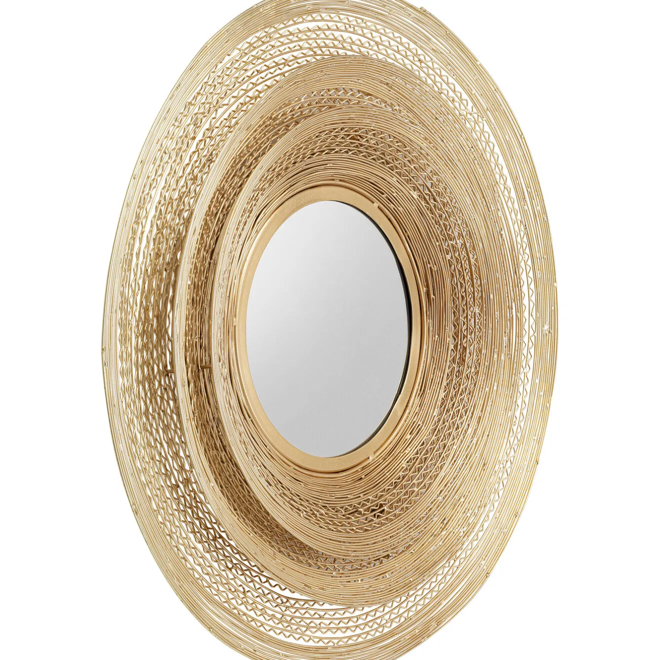 KARE Design Miroirs Muraux|Miroir Mural Fold Wire O61Cm