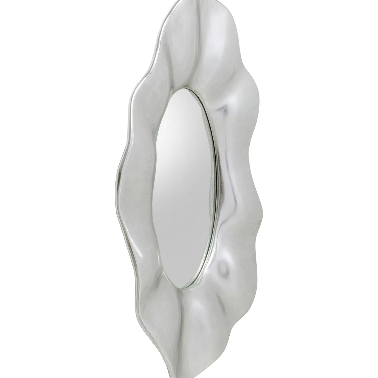 KARE Design Miroirs Muraux|Miroir Mural Riley Argente 150X98Cm