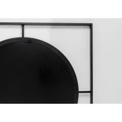 KARE Design Miroirs Muraux|Miroir Mural Stanford Frame Noir Mat O90Cm