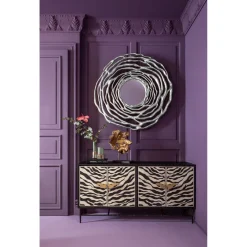KARE Design Miroirs Muraux|Miroir Mural Twiggy Argente O121Cm