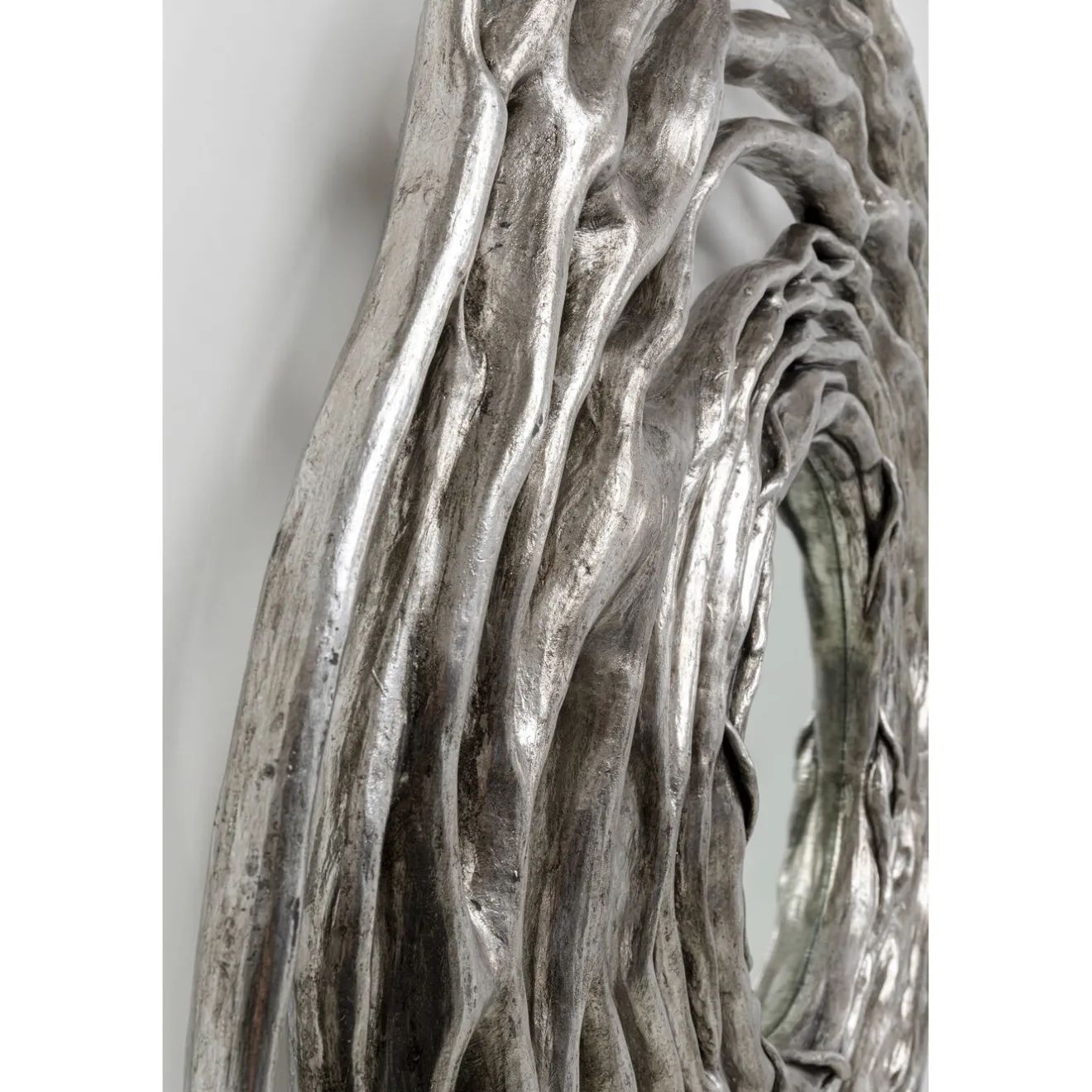 KARE Design Miroirs Muraux|Miroir Mural Twiggy Argente O121Cm