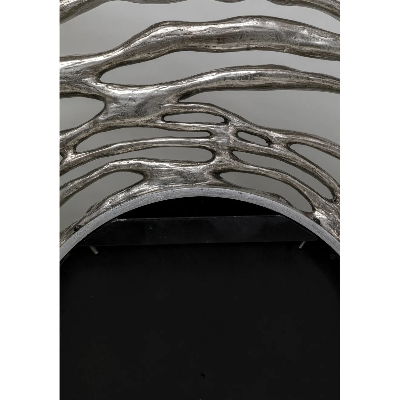 KARE Design Miroirs Muraux|Miroir Mural Twiggy Argente O121Cm