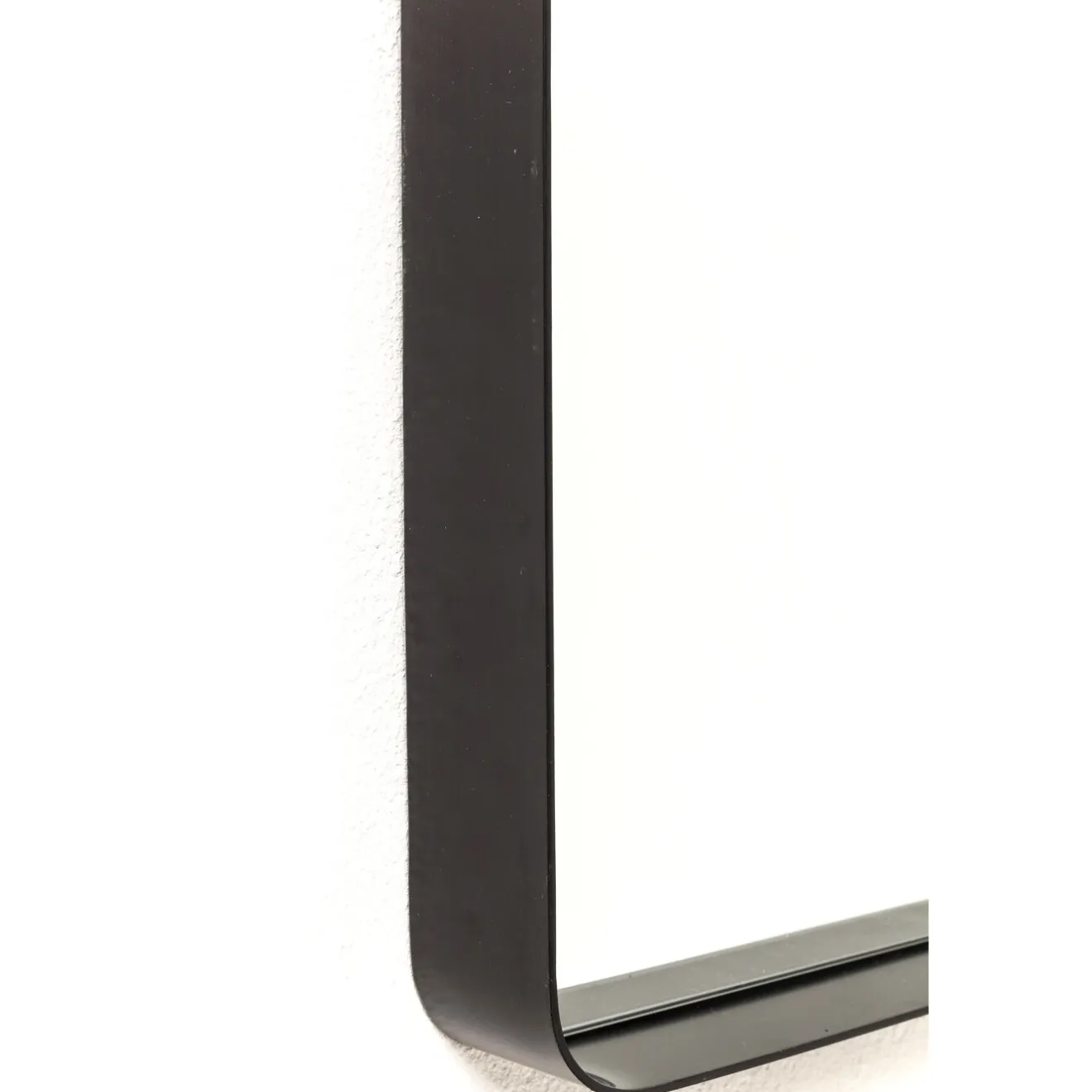 KARE Design Miroirs Muraux|Miroir Ombra Soft Noir 200X80Cm