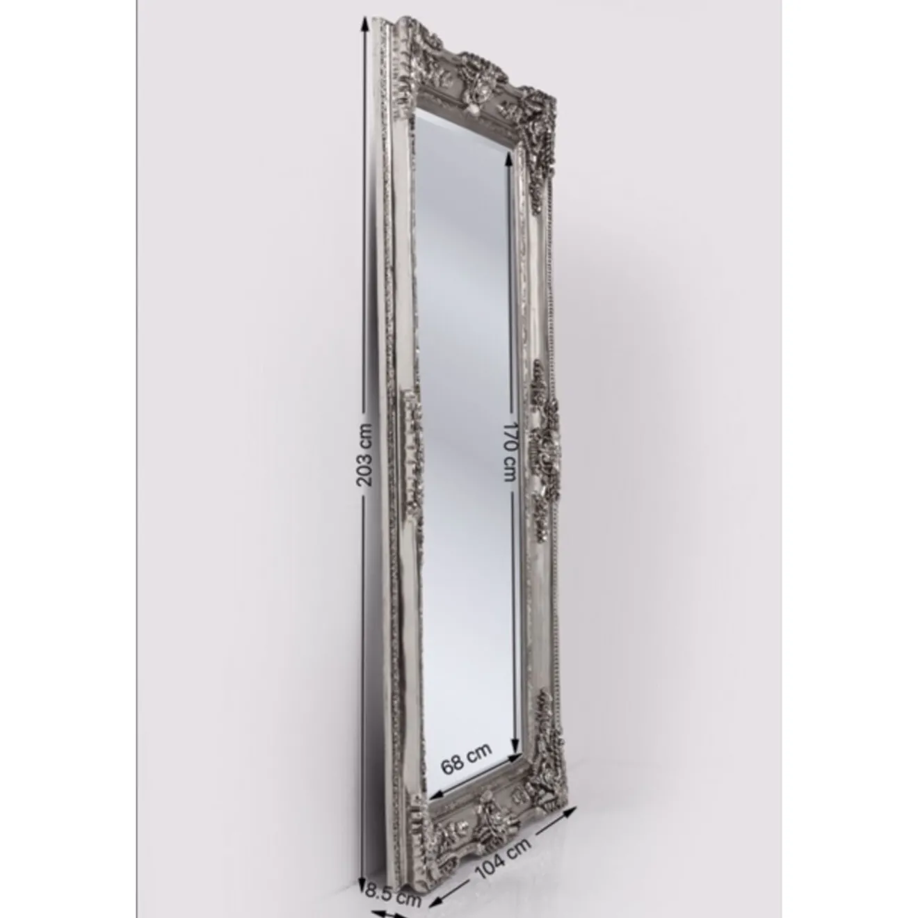 KARE Design Miroirs Muraux|Miroir Royal Residence 203X104Cm