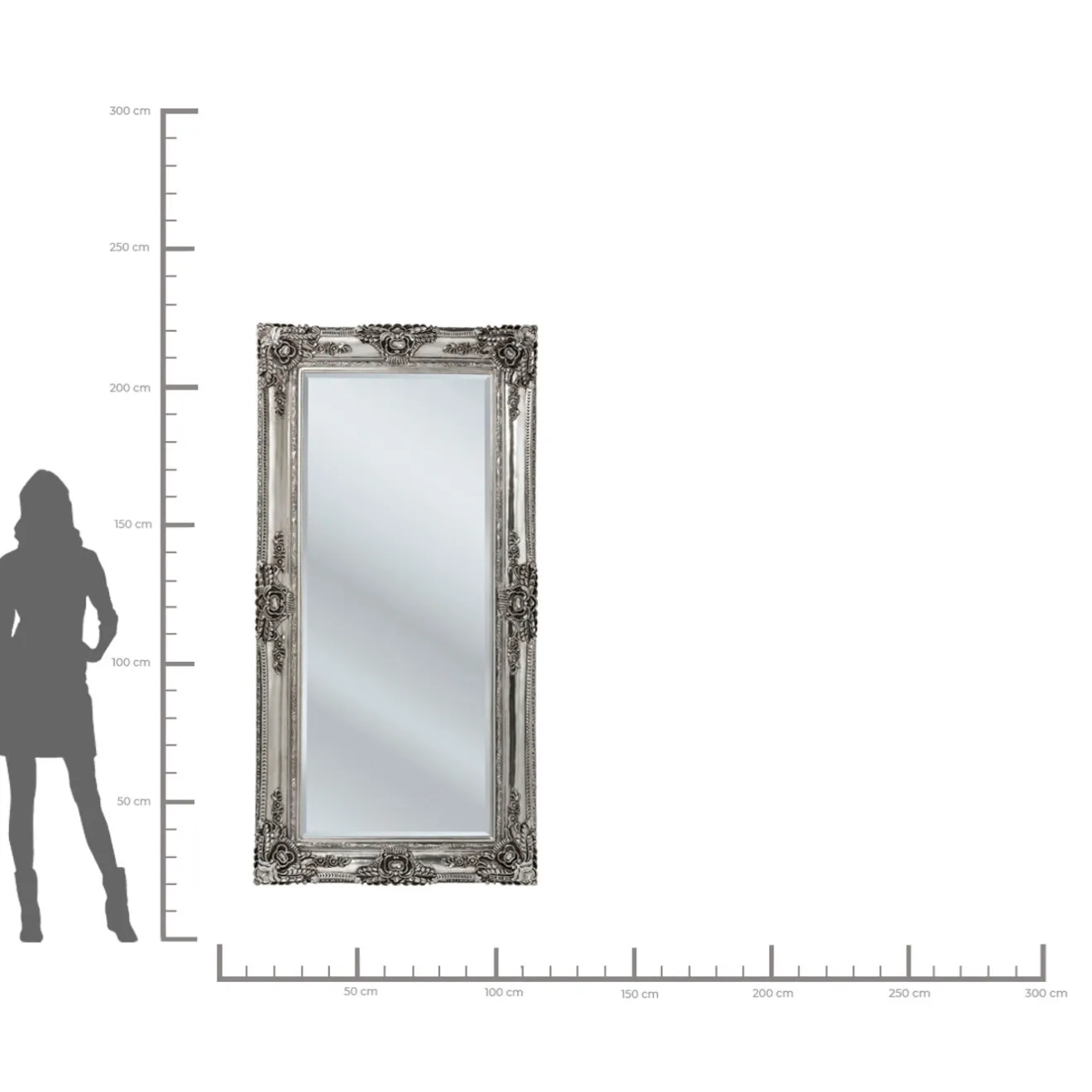 KARE Design Miroirs Muraux|Miroir Royal Residence 203X104Cm