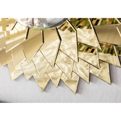 KARE Design Miroirs Muraux|Miroir Sunflower Rond O120Cm