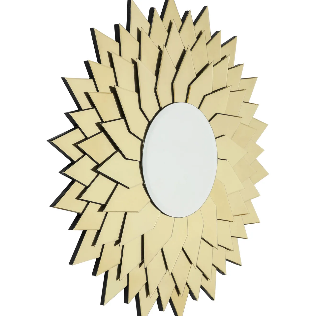 KARE Design Miroirs Muraux|Miroir Sunflower Rond O120Cm