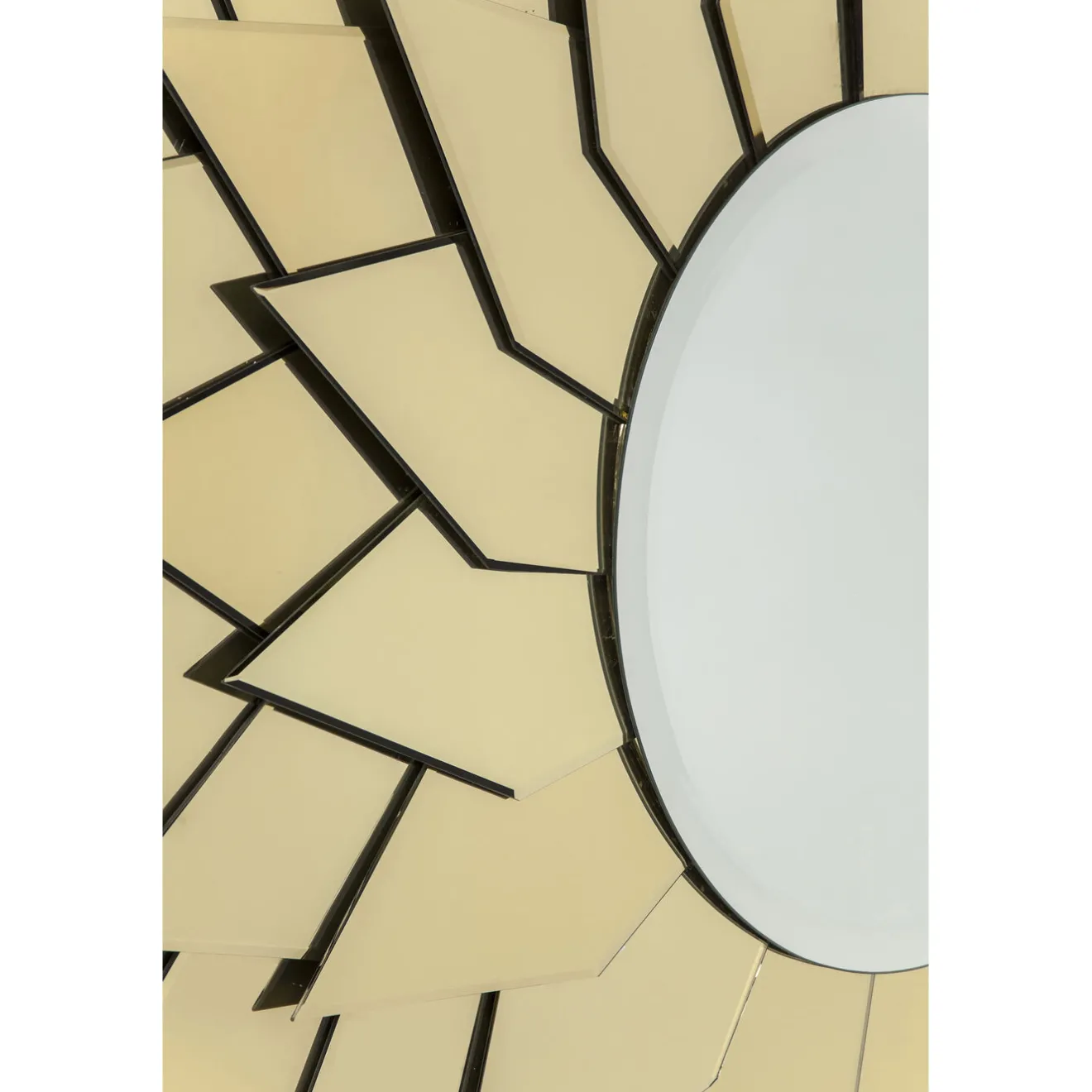 KARE Design Miroirs Muraux|Miroir Sunflower Rond O120Cm