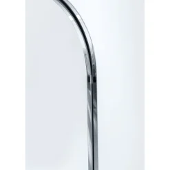 KARE Design Miroirs Sur Pied|Miroir Sur Pied Curvy Acier Poli 40X170Cm