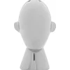 KARE Design Objets Déco|Objet Décoratif Abstract Face Argente 22Cm