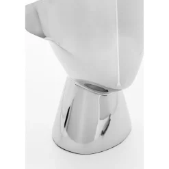 KARE Design Objets Déco|Objet Décoratif Abstract Face Argente 22Cm