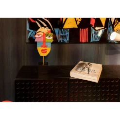 KARE Design Objets Déco|Objet Décoratif Abstract Face Multicolour 52