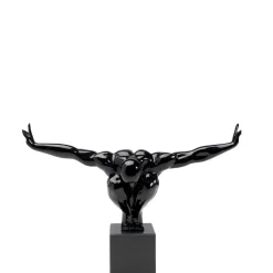 KARE Design Objets Déco|Objet Décoratif Athlete Noir 75Cm