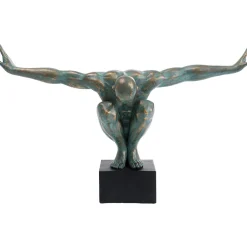 KARE Design Objets Déco|Objet Décoratif Athlete Xl Antique Vert 100Cm