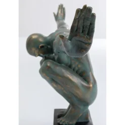 KARE Design Objets Déco|Objet Décoratif Athlete Xl Antique Vert 100Cm